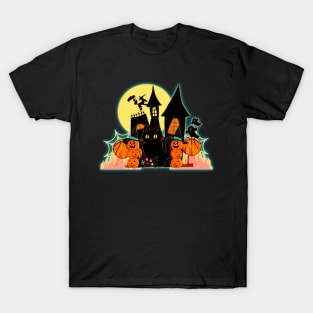 Halloween Haunted House T-Shirt